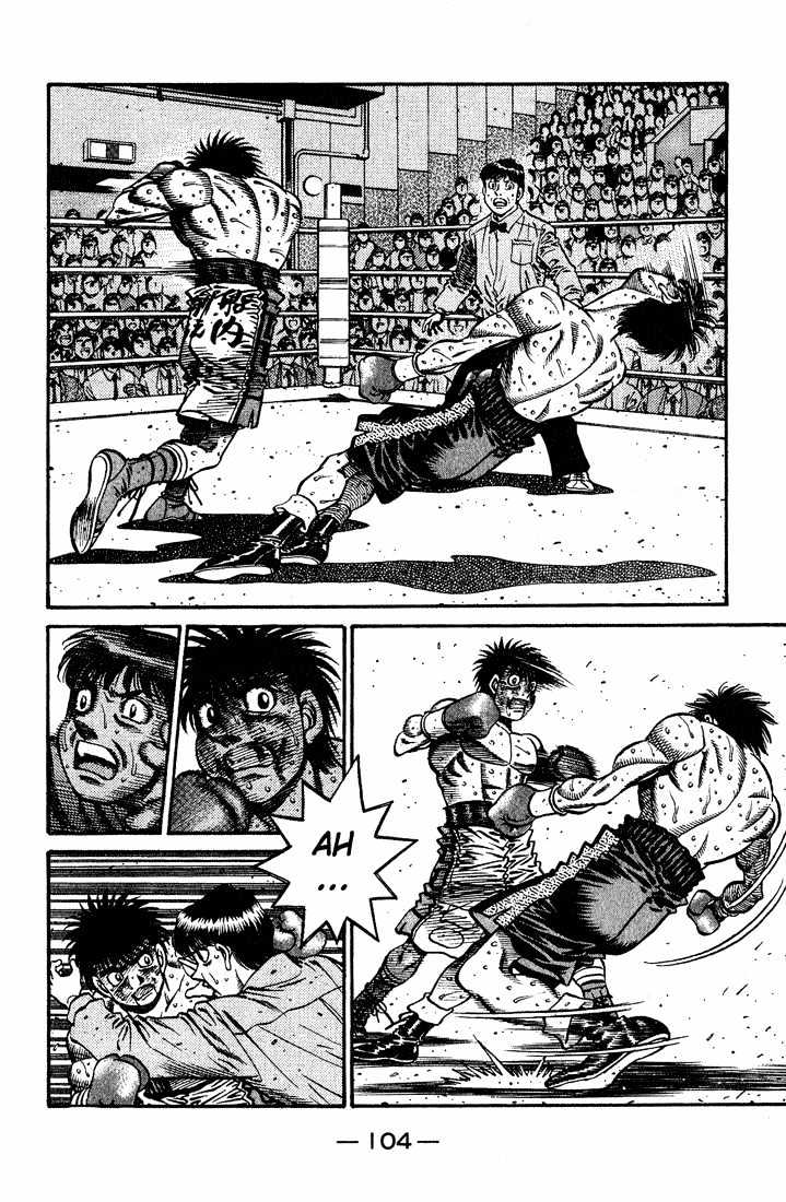 Hajime no Ippo Chapter 654 page 13 - Chapter 654 : Ruthless right hook