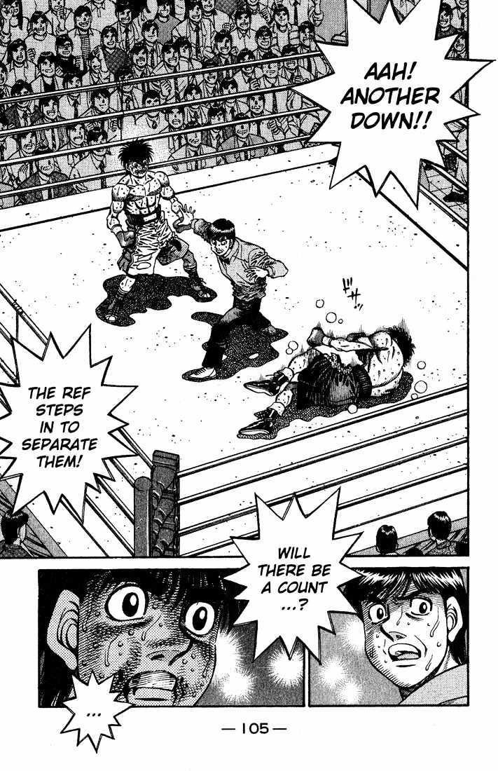 Hajime no Ippo Chapter 654 page 14 - Chapter 654 : Ruthless right hook