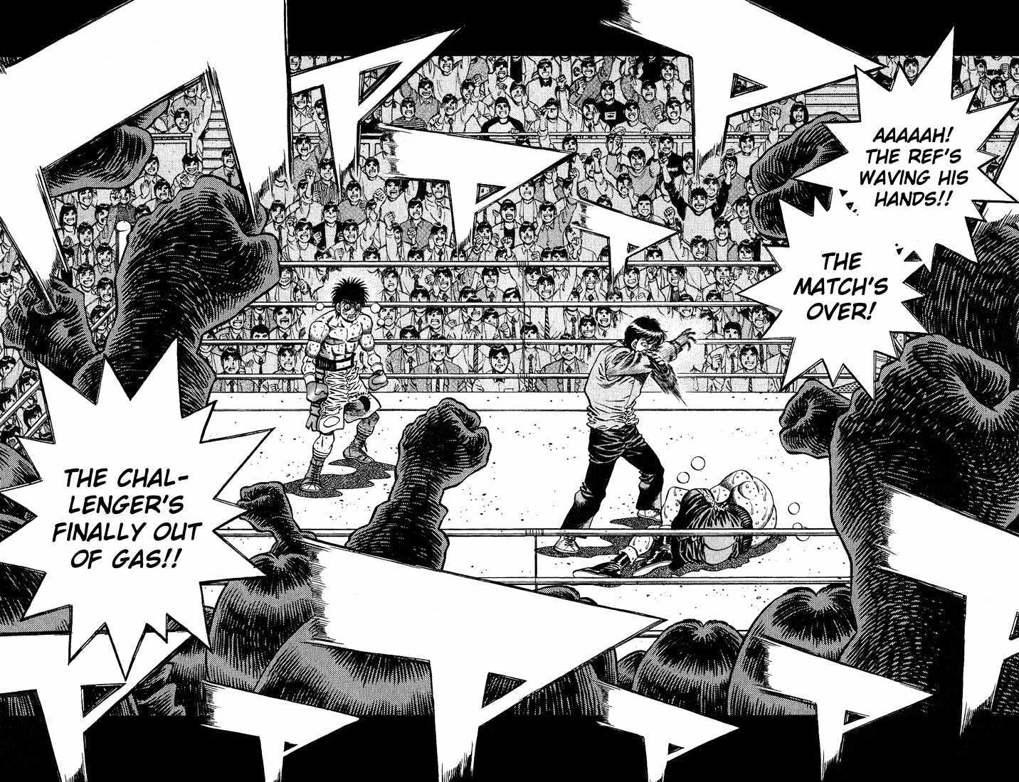 Hajime no Ippo Chapter 654 page 15 - Chapter 654 : Ruthless right hook