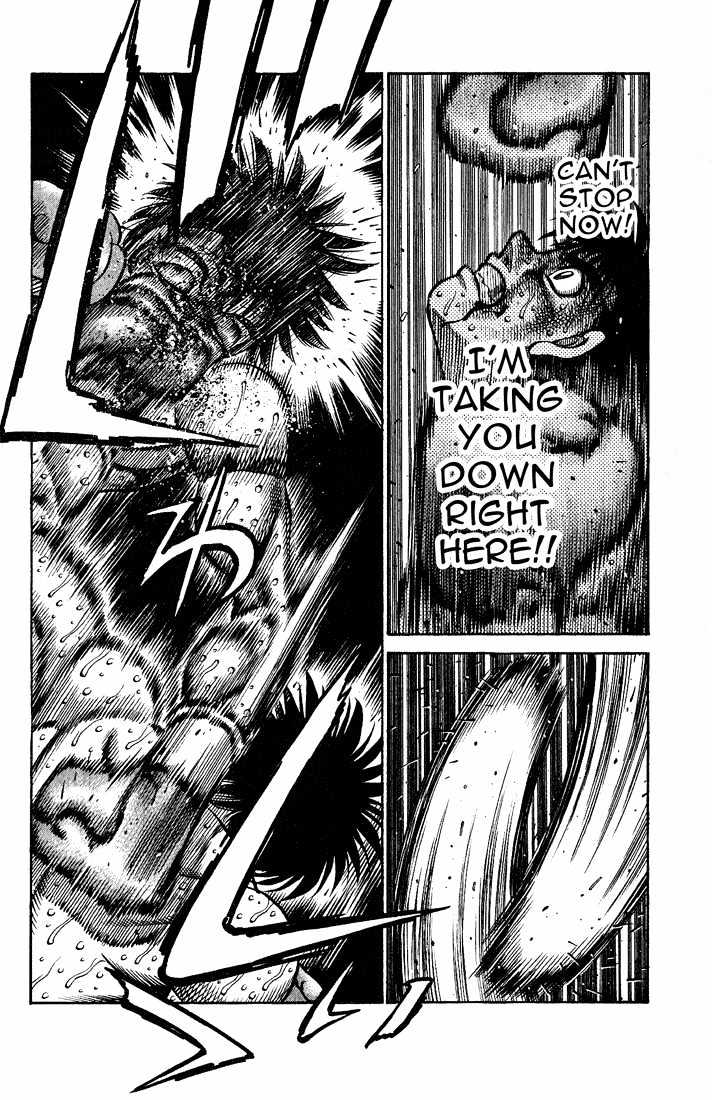 Hajime no Ippo Chapter 654 page 5 - Chapter 654 : Ruthless right hook