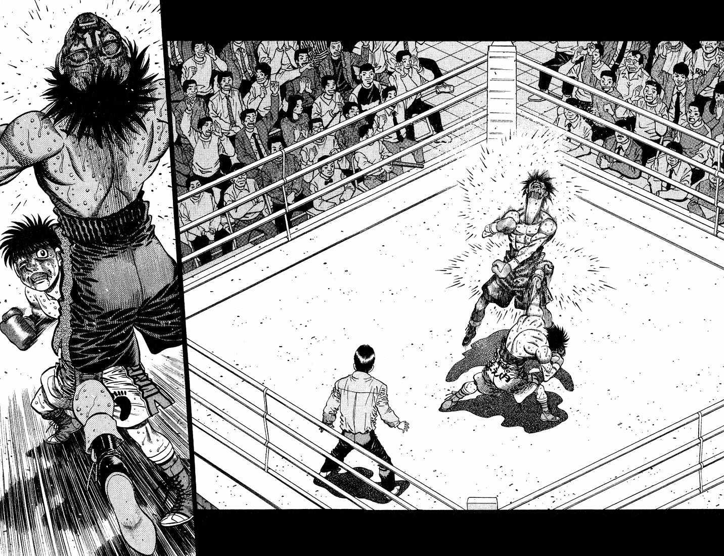 Hajime no Ippo Chapter 654 page 7 - Chapter 654 : Ruthless right hook