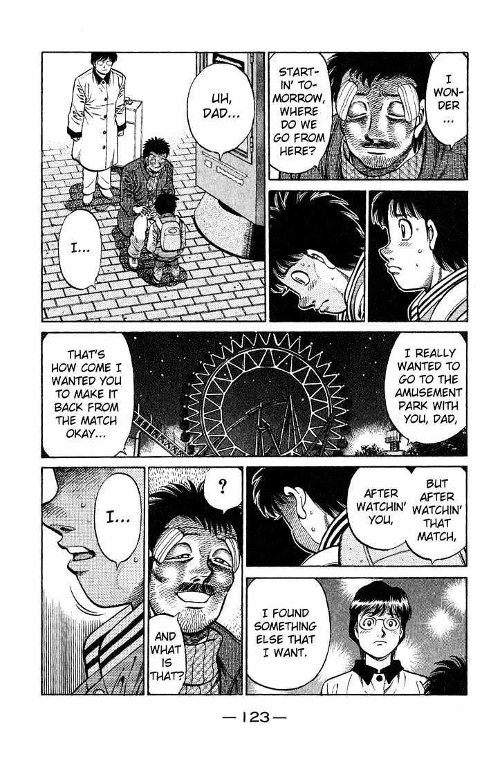 Hajime no Ippo Chapter 655 page 14 - Chapter 655 : Father's back