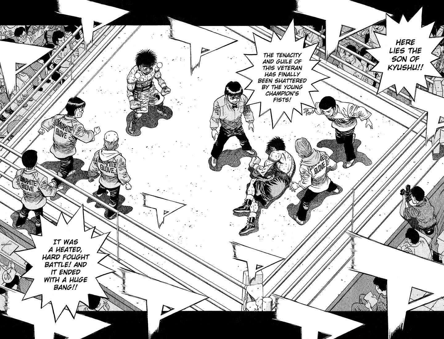 Hajime no Ippo Chapter 655 page 2 - Chapter 655 : Father's back