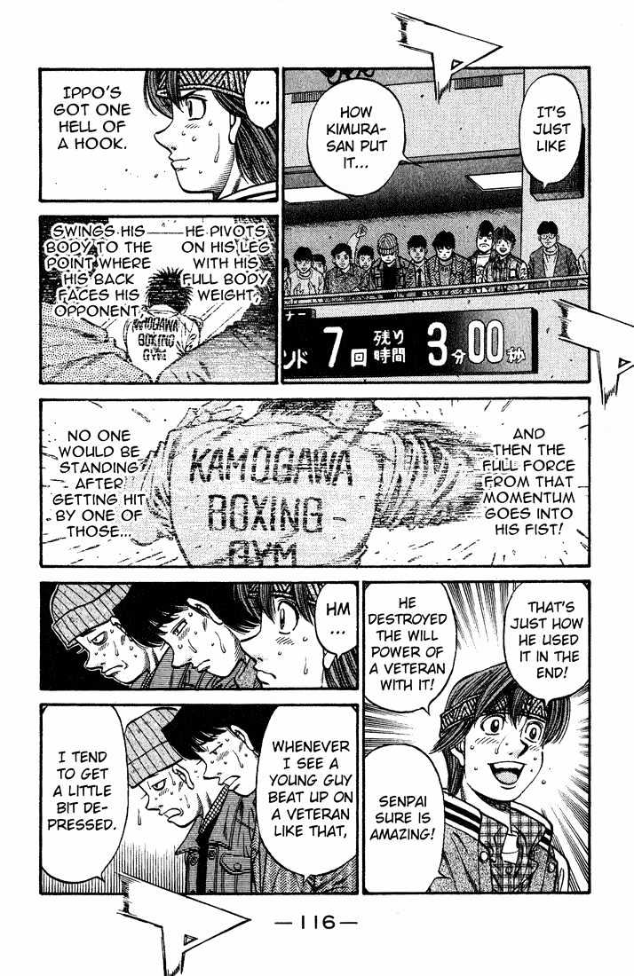 Hajime no Ippo Chapter 655 page 7 - Chapter 655 : Father's back