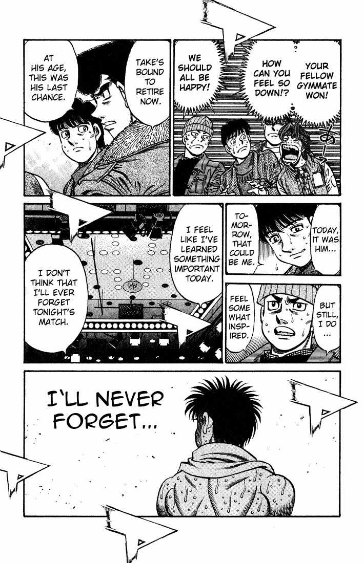 Hajime no Ippo Chapter 655 page 8 - Chapter 655 : Father's back