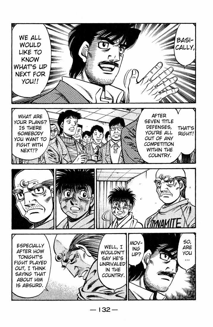 Hajime no Ippo Chapter 656 page 8 - Chapter 656 : The bridge to tomorrow