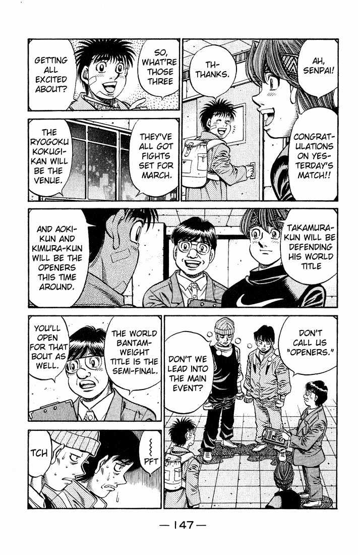 Hajime no Ippo Chapter 657 page 3 - Chapter 657 : What's ahead for everyone