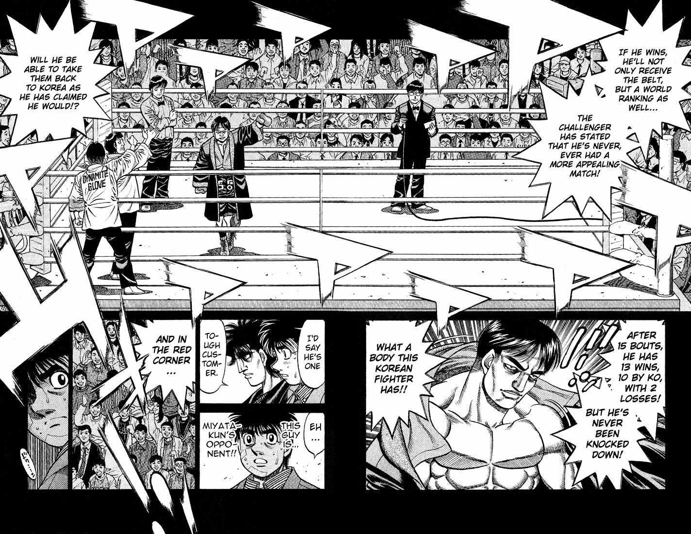 Hajime no Ippo Chapter 658 page 12 - Chapter 658 : The girl, her brother & my rival