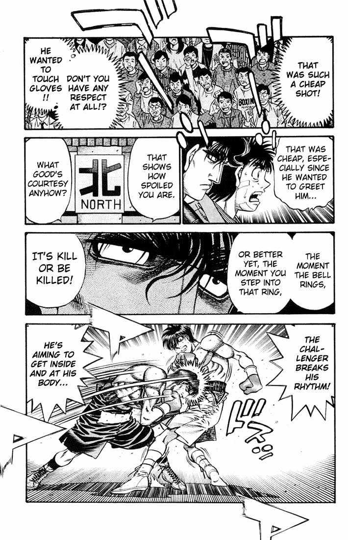Hajime no Ippo Chapter 659 page 10 - Chapter 659 : Spoiled brat