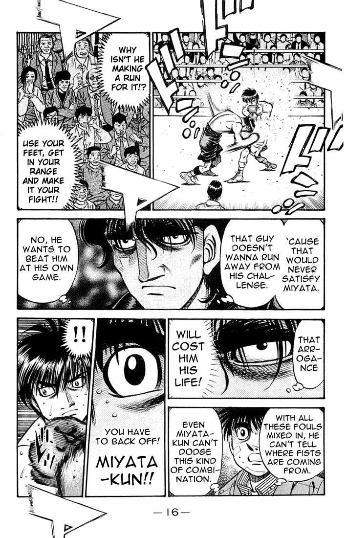 Hajime no Ippo Chapter 659 page 13 - Chapter 659 : Spoiled brat