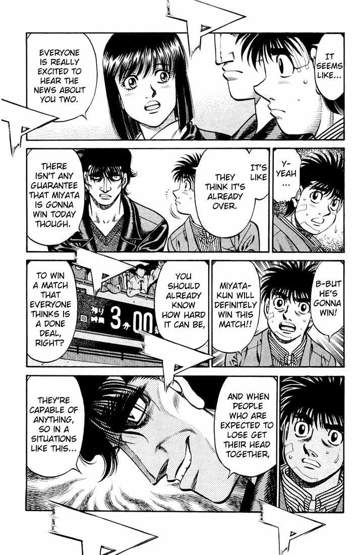 Hajime no Ippo Chapter 659 page 3 - Chapter 659 : Spoiled brat