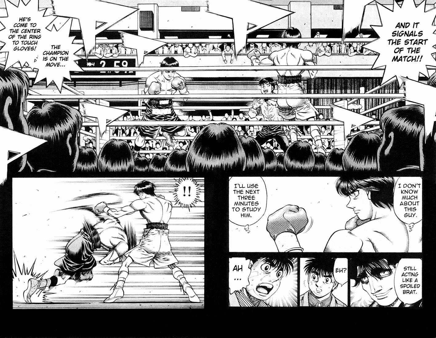 Hajime no Ippo Chapter 659 page 8 - Chapter 659 : Spoiled brat