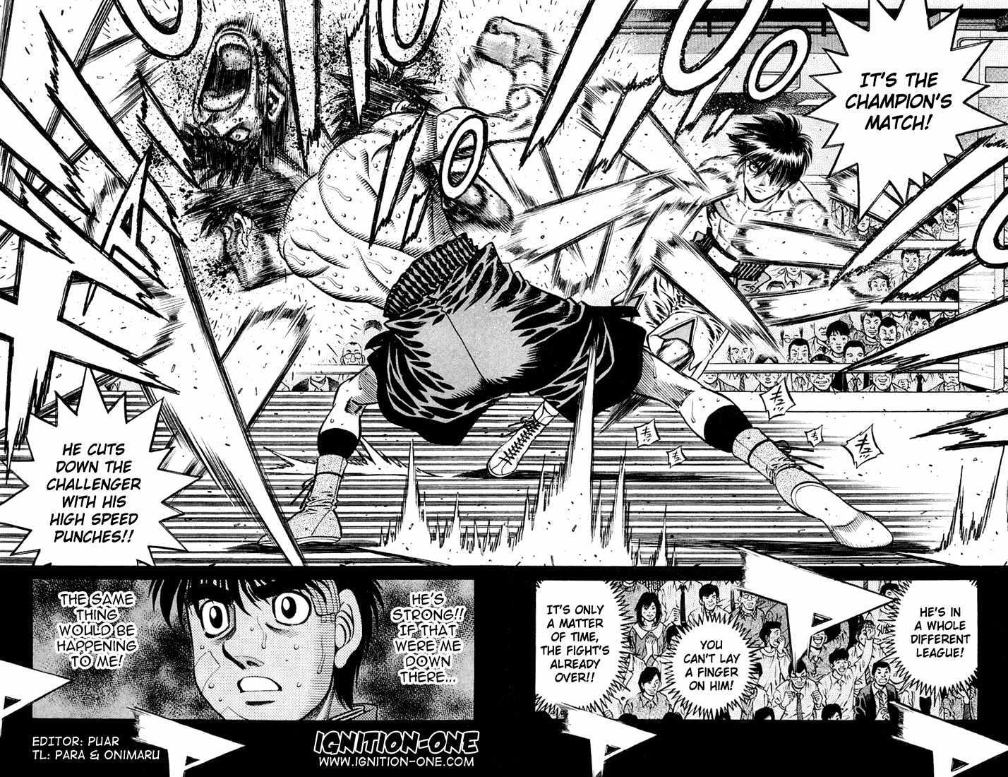 Hajime no Ippo Chapter 661 page 2 - Chapter 661 : The enemy outside the ring