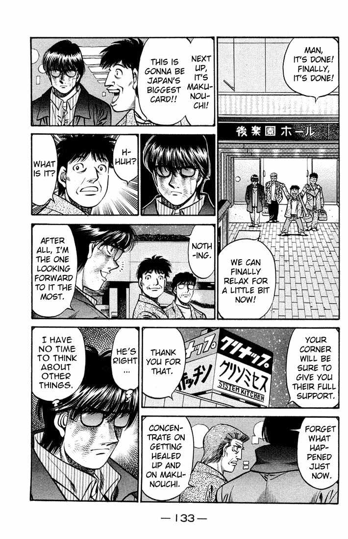 Hajime no Ippo Chapter 666 page 15 - Chapter 666 : Inescapable destiny