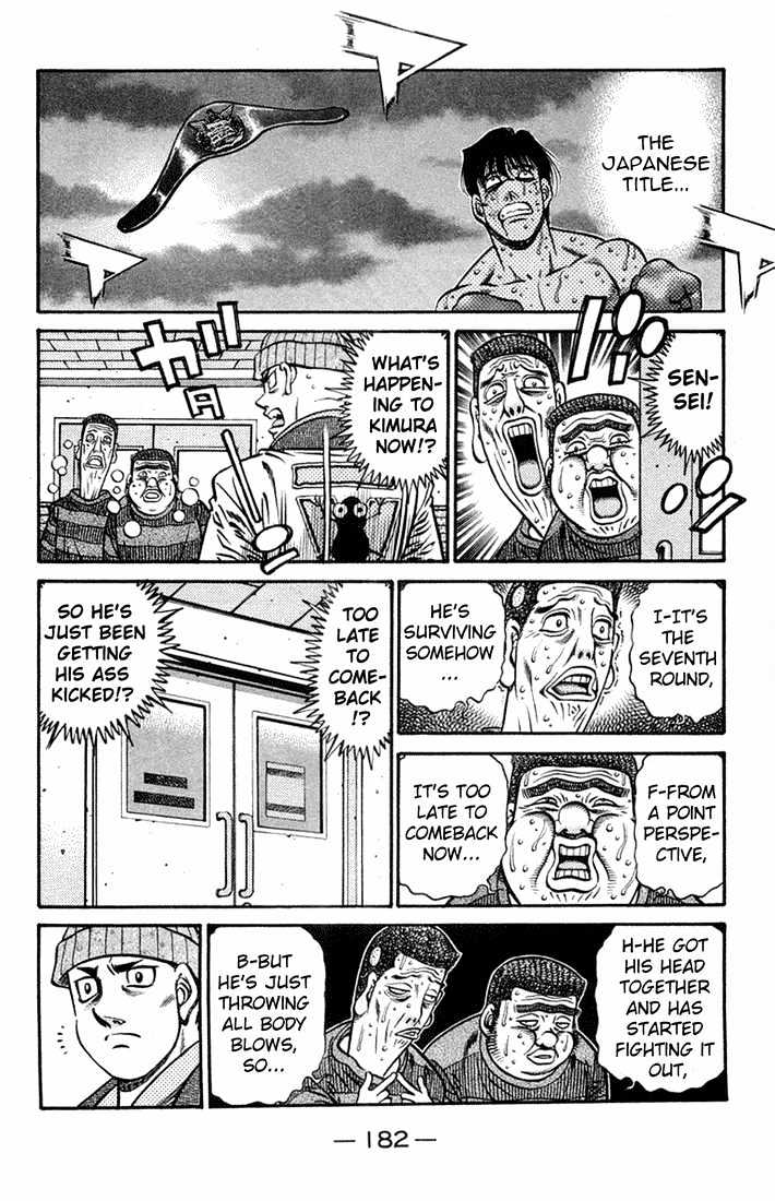 Hajime no Ippo Chapter 669 page 10 - Chapter 669 : An idiot's Endeavor