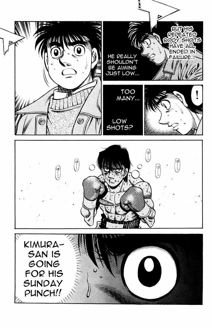 Hajime no Ippo Chapter 669 page 13 - Chapter 669 : An idiot's Endeavor