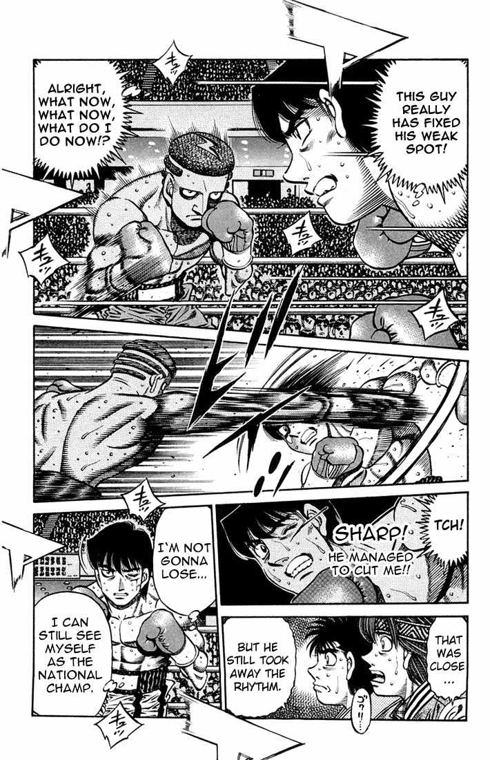 Hajime no Ippo Chapter 669 page 3 - Chapter 669 : An idiot's Endeavor