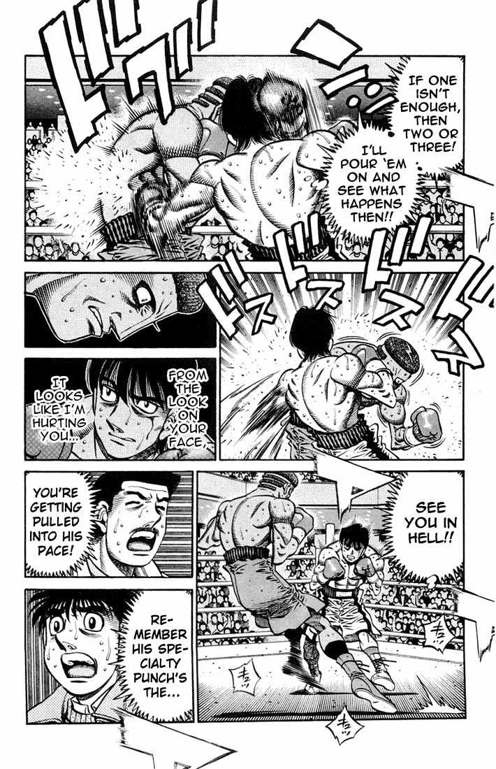 Hajime no Ippo Chapter 669 page 4 - Chapter 669 : An idiot's Endeavor