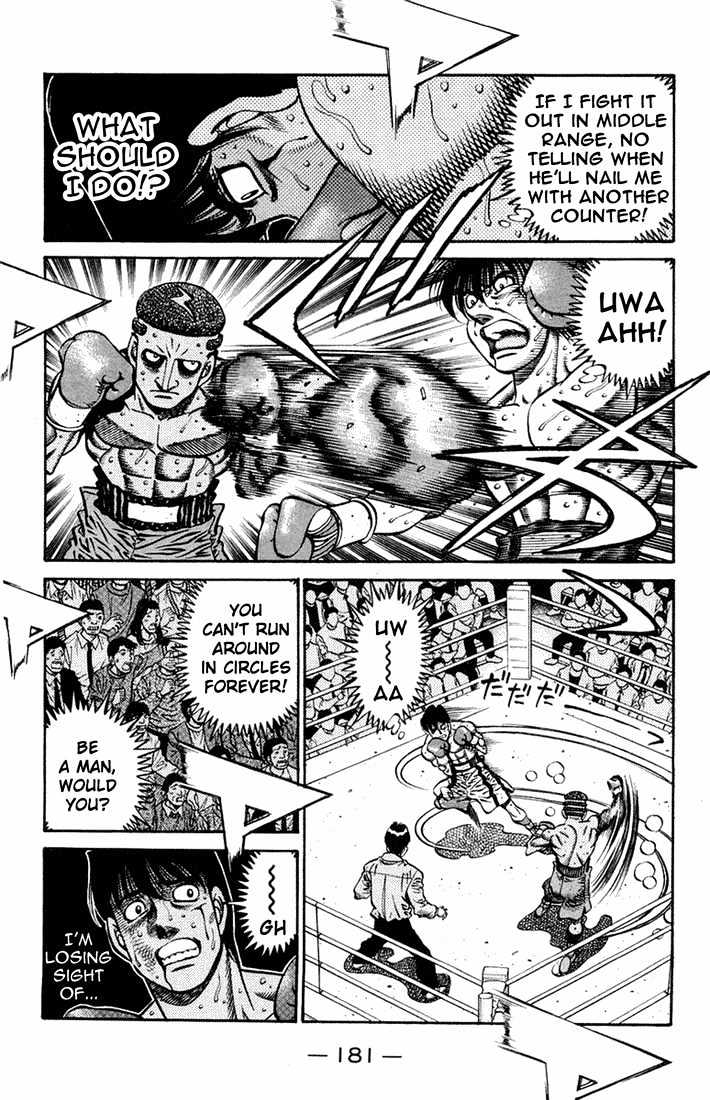 Hajime no Ippo Chapter 669 page 9 - Chapter 669 : An idiot's Endeavor