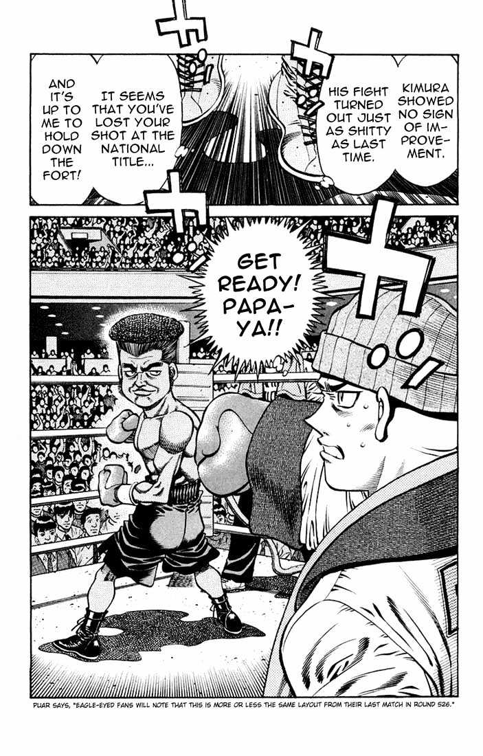Hajime no Ippo Chapter 670 page 11 - Chapter 670 : The comeback kid