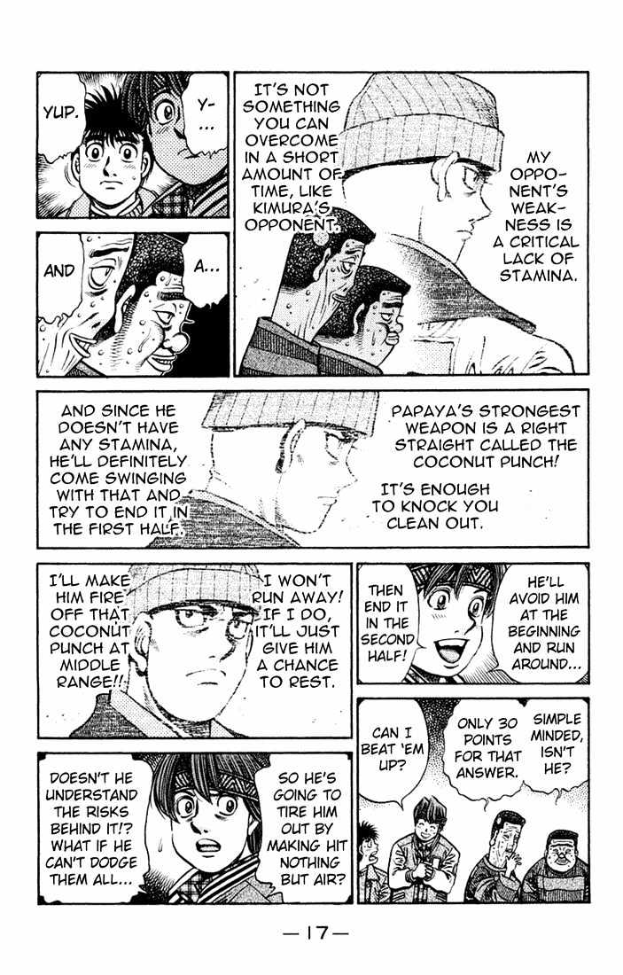 Hajime no Ippo Chapter 670 page 15 - Chapter 670 : The comeback kid