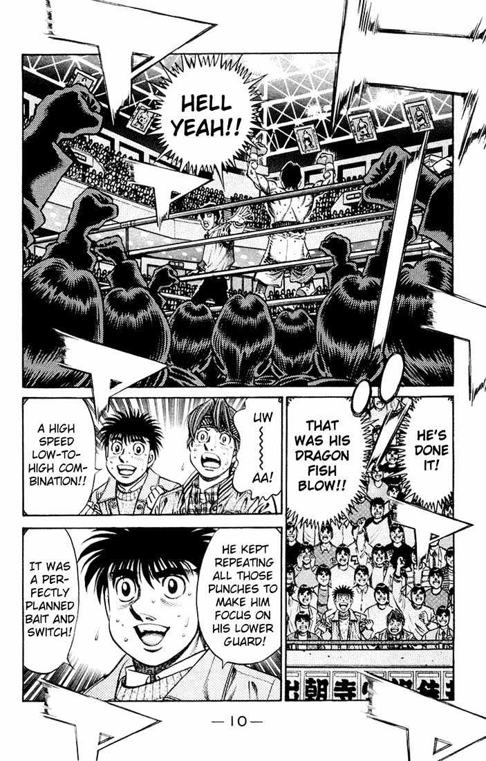 Hajime no Ippo Chapter 670 page 8 - Chapter 670 : The comeback kid