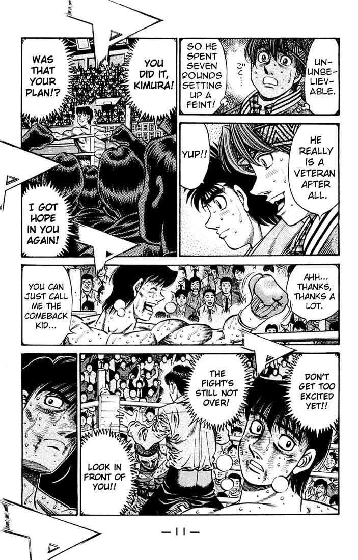 Hajime no Ippo Chapter 670 page 9 - Chapter 670 : The comeback kid