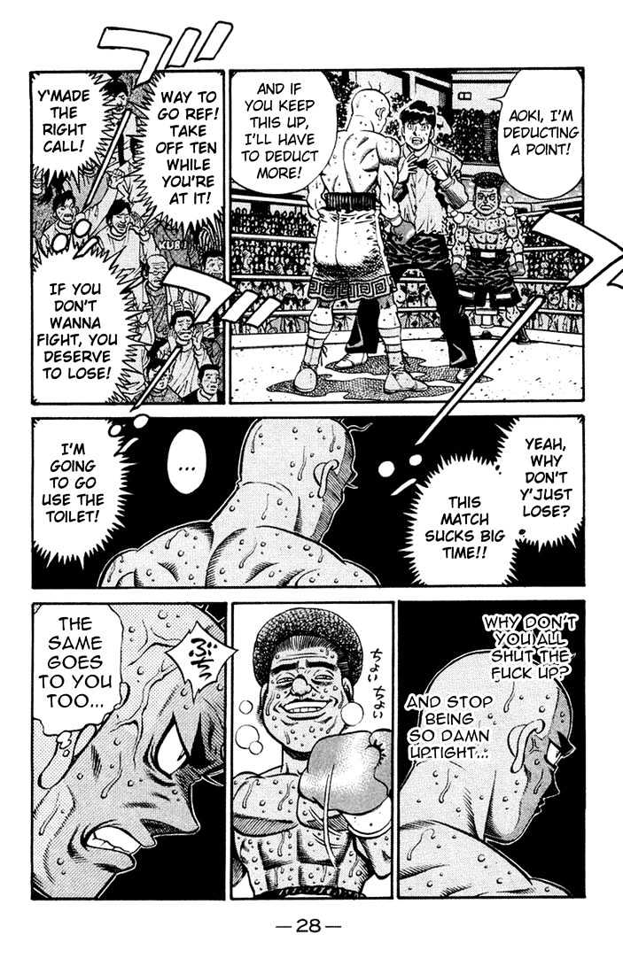 Hajime no Ippo Chapter 671 page 10 - Chapter 671 : Aoki the mastermind