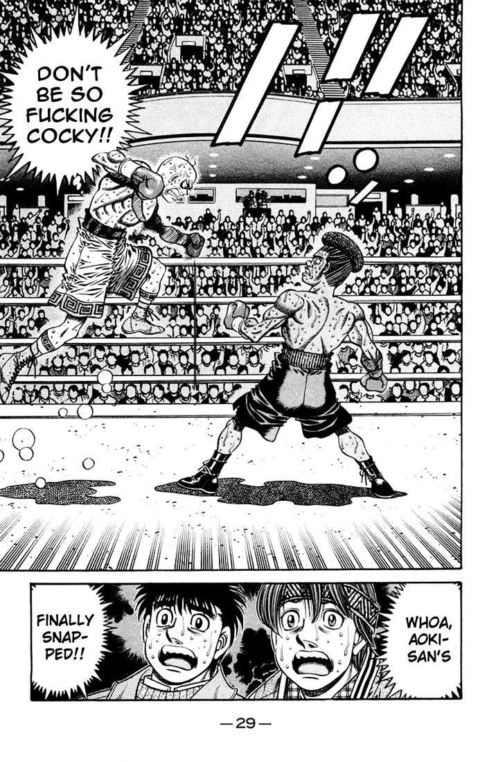 Hajime no Ippo Chapter 671 page 11 - Chapter 671 : Aoki the mastermind