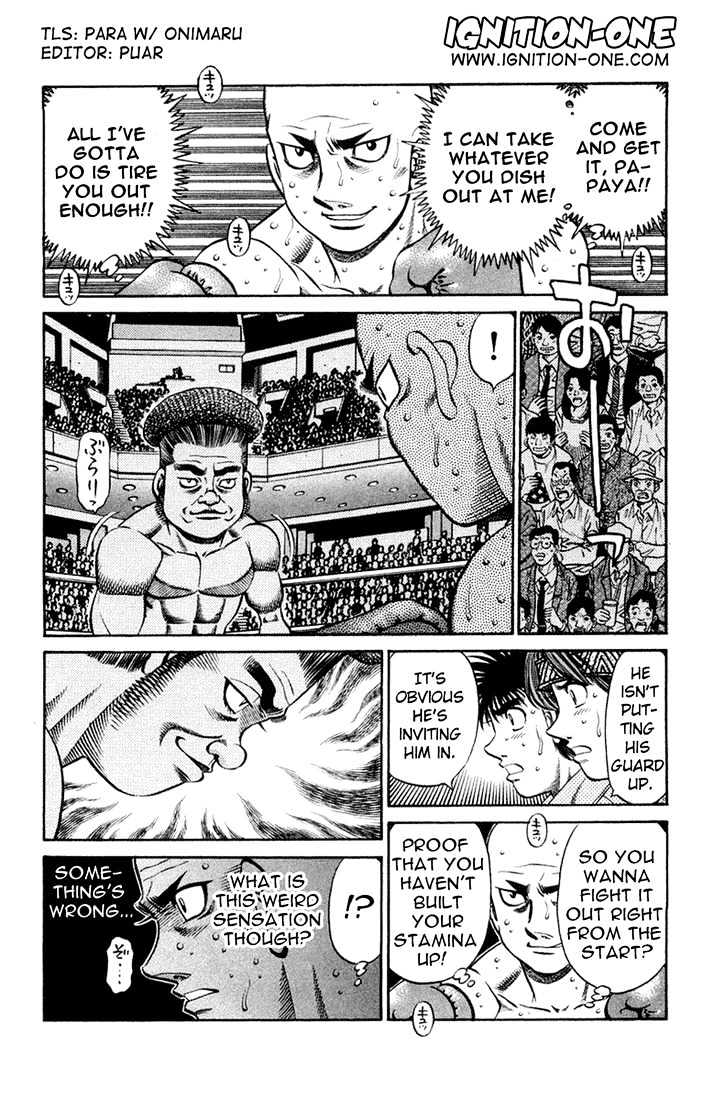 Hajime no Ippo Chapter 671 page 2 - Chapter 671 : Aoki the mastermind