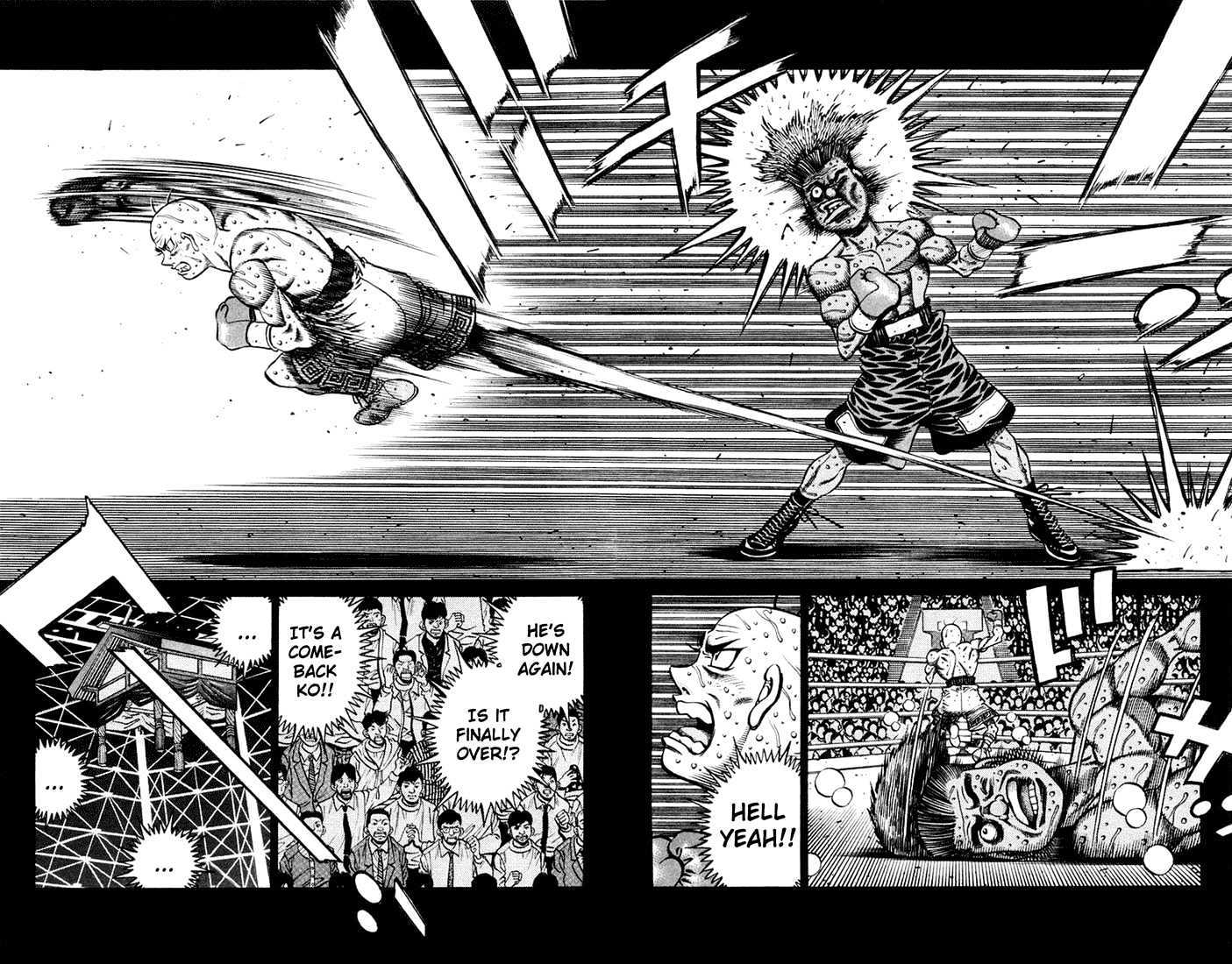 Hajime no Ippo Chapter 672 page 4 - Chapter 672 : A vast, distant world