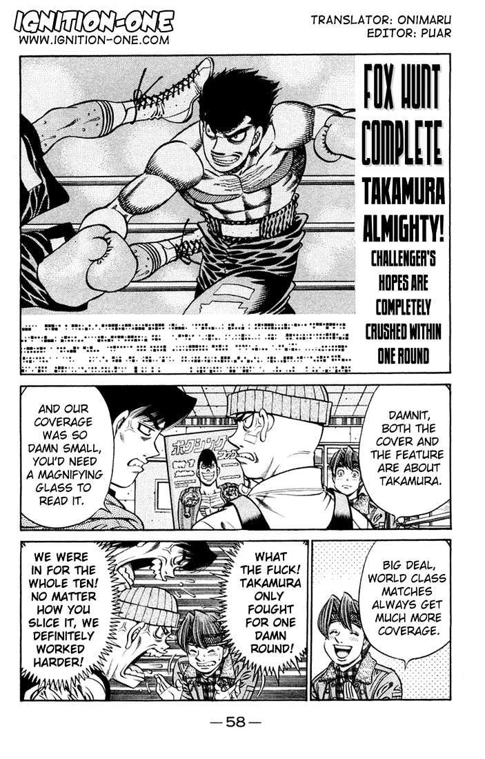 Hajime no Ippo Chapter 673 page 2 - Chapter 673 : Killer instinct once again