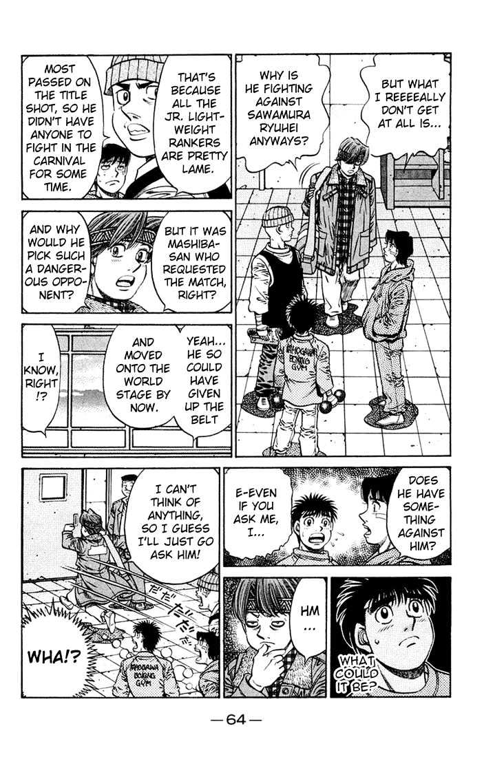 Hajime no Ippo Chapter 673 page 8 - Chapter 673 : Killer instinct once again