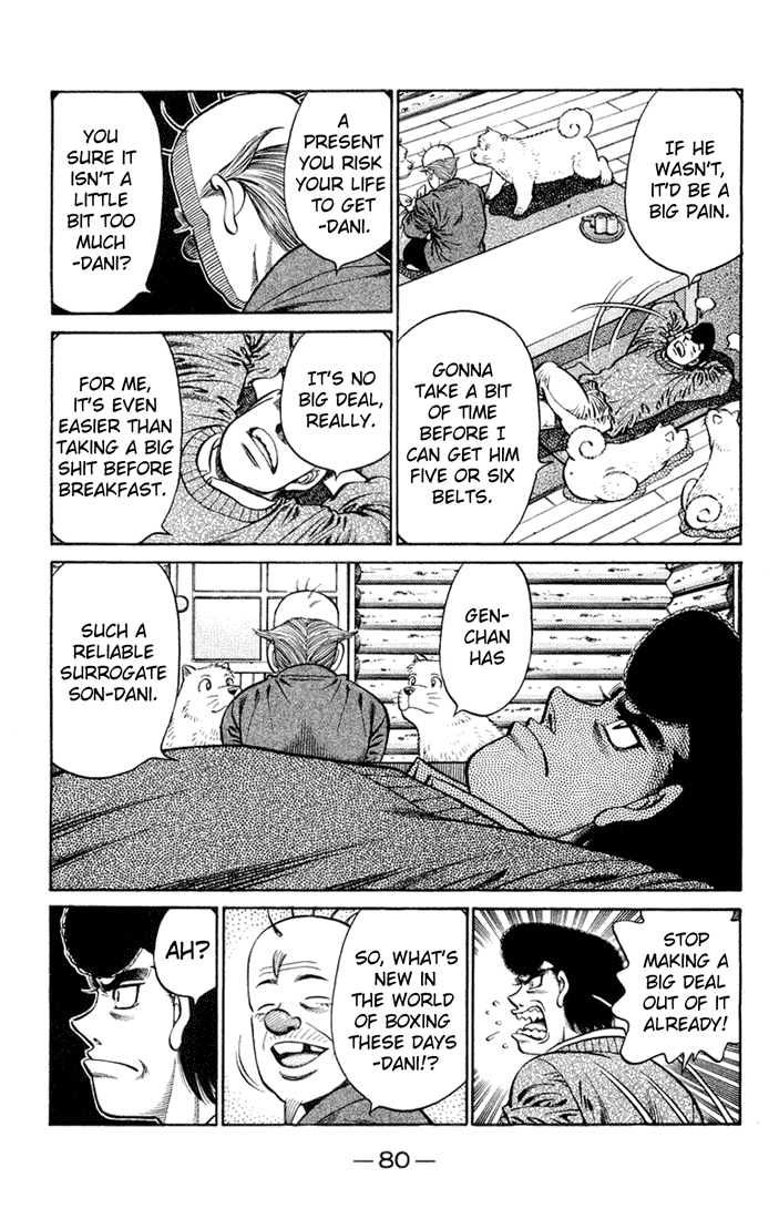 Hajime no Ippo Chapter 674.2 page 10 - Chapter 674 v2 : Mashiba's Real Goal