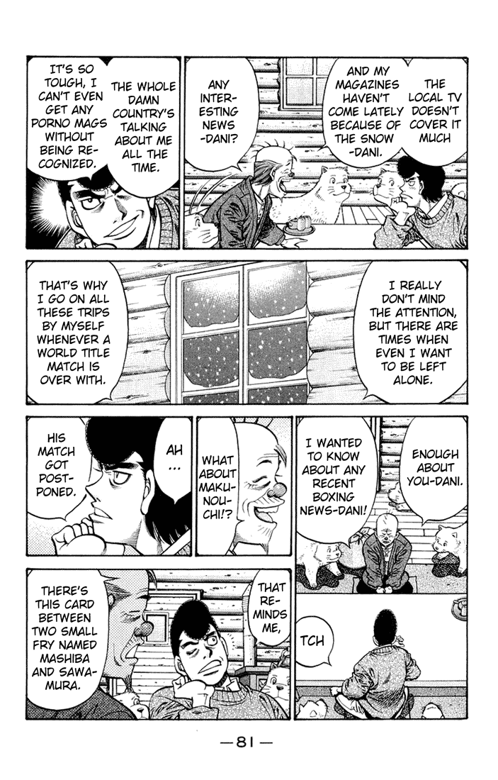 Hajime no Ippo Chapter 674.2 page 11 - Chapter 674 v2 : Mashiba's Real Goal