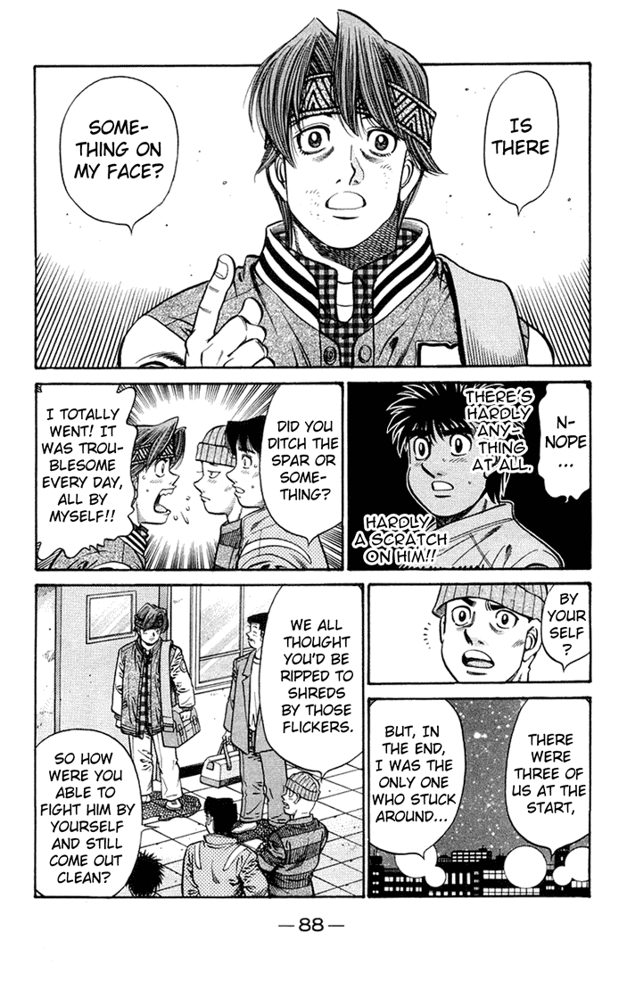 Hajime no Ippo Chapter 674.2 page 18 - Chapter 674 v2 : Mashiba's Real Goal