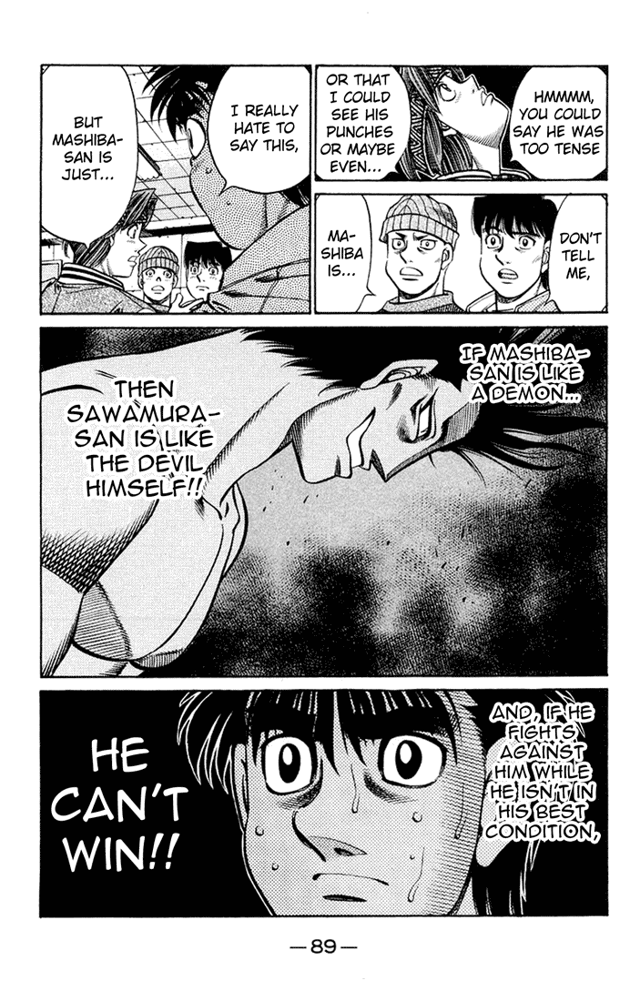 Hajime no Ippo Chapter 674.2 page 19 - Chapter 674 v2 : Mashiba's Real Goal