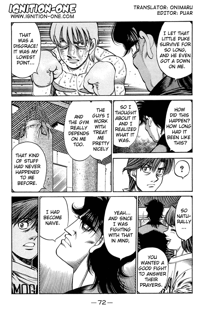 Hajime no Ippo Chapter 674.2 page 2 - Chapter 674 v2 : Mashiba's Real Goal