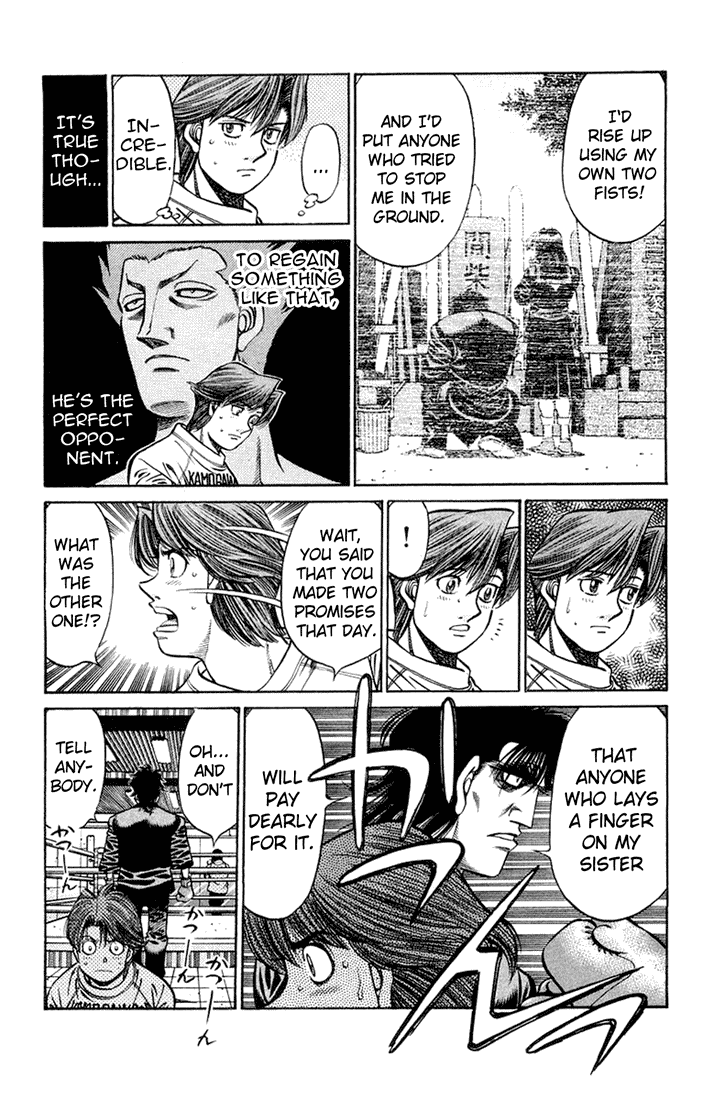 Hajime no Ippo Chapter 674.2 page 4 - Chapter 674 v2 : Mashiba's Real Goal