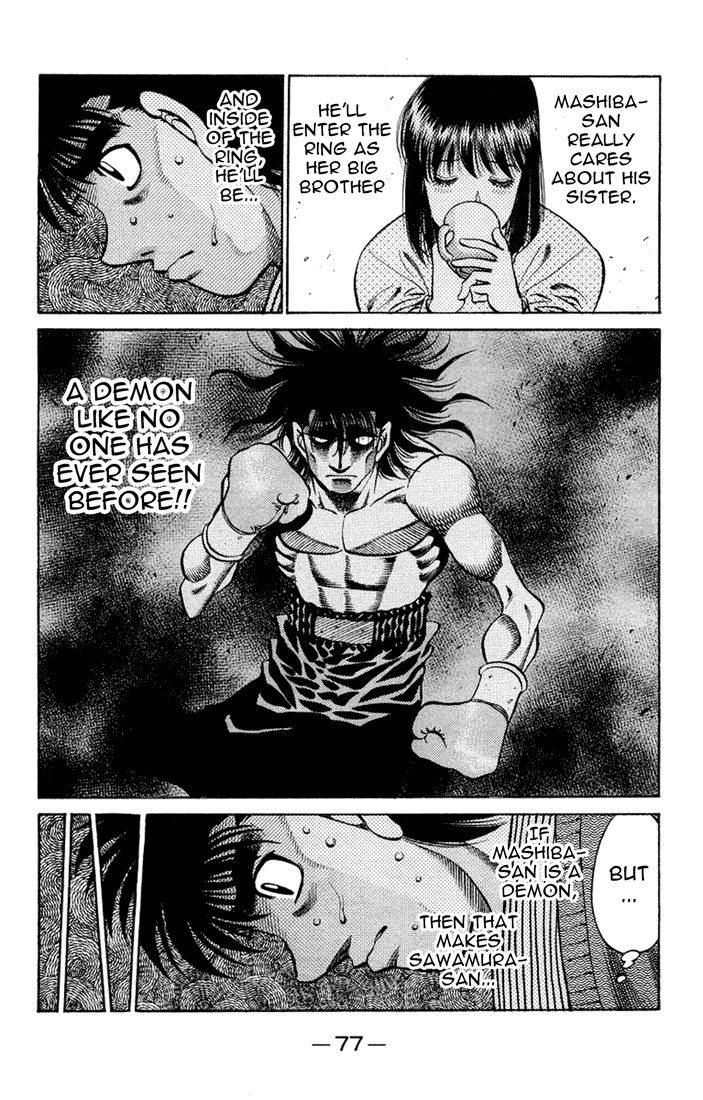 Hajime no Ippo Chapter 674.2 page 7 - Chapter 674 v2 : Mashiba's Real Goal