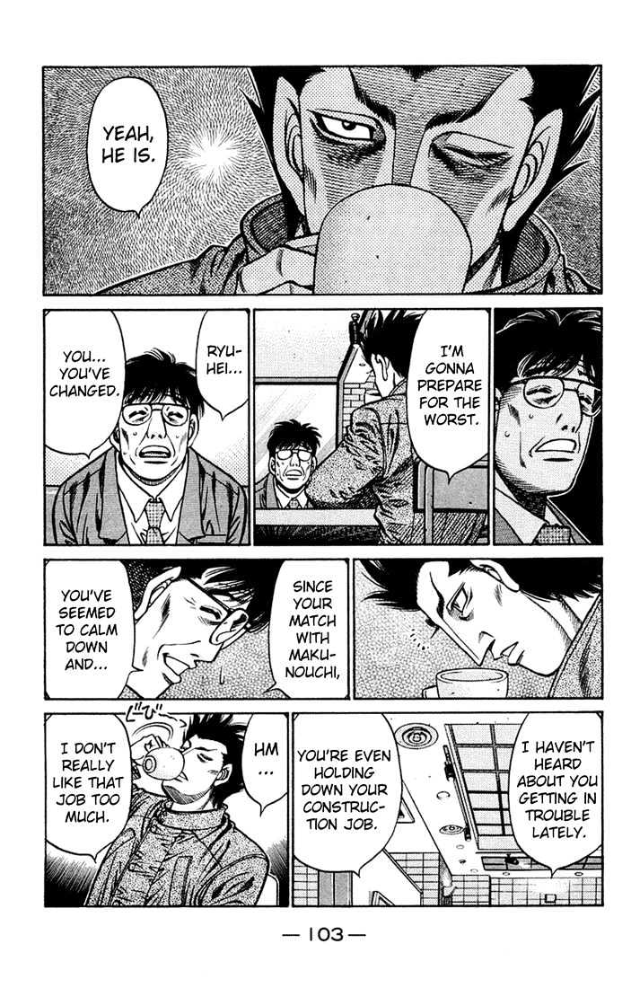 Hajime no Ippo Chapter 675 page 12 - Chapter 675 : A bad feeling