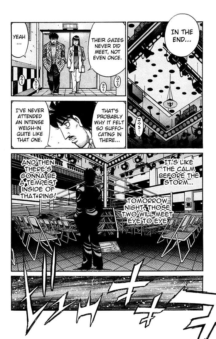 Hajime no Ippo Chapter 676 page 11 - Chapter 676 : Before the storm