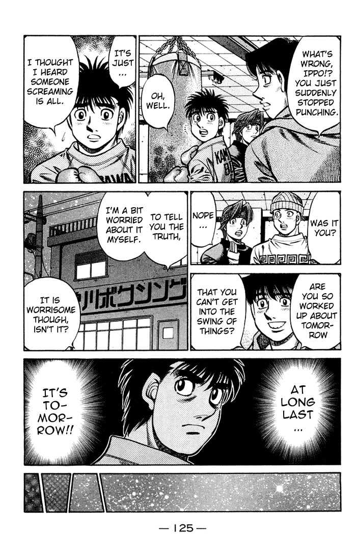 Hajime no Ippo Chapter 676 page 14 - Chapter 676 : Before the storm