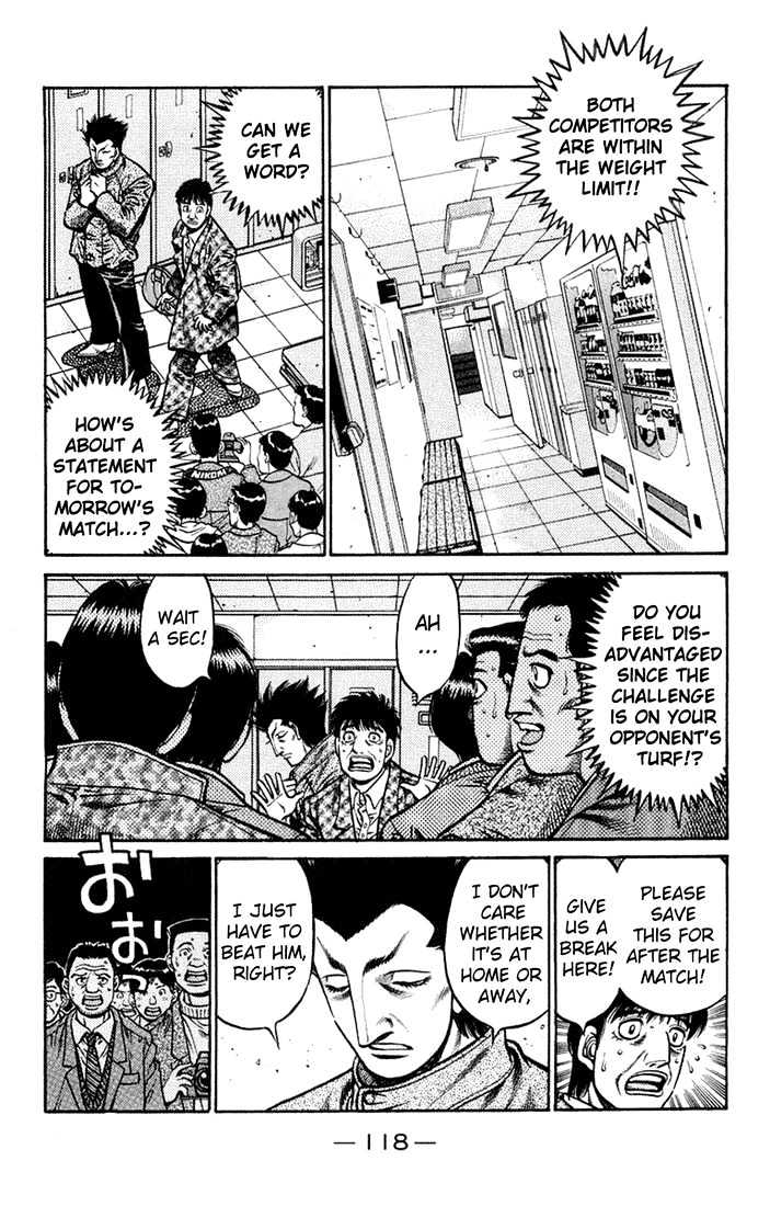 Hajime no Ippo Chapter 676 page 7 - Chapter 676 : Before the storm