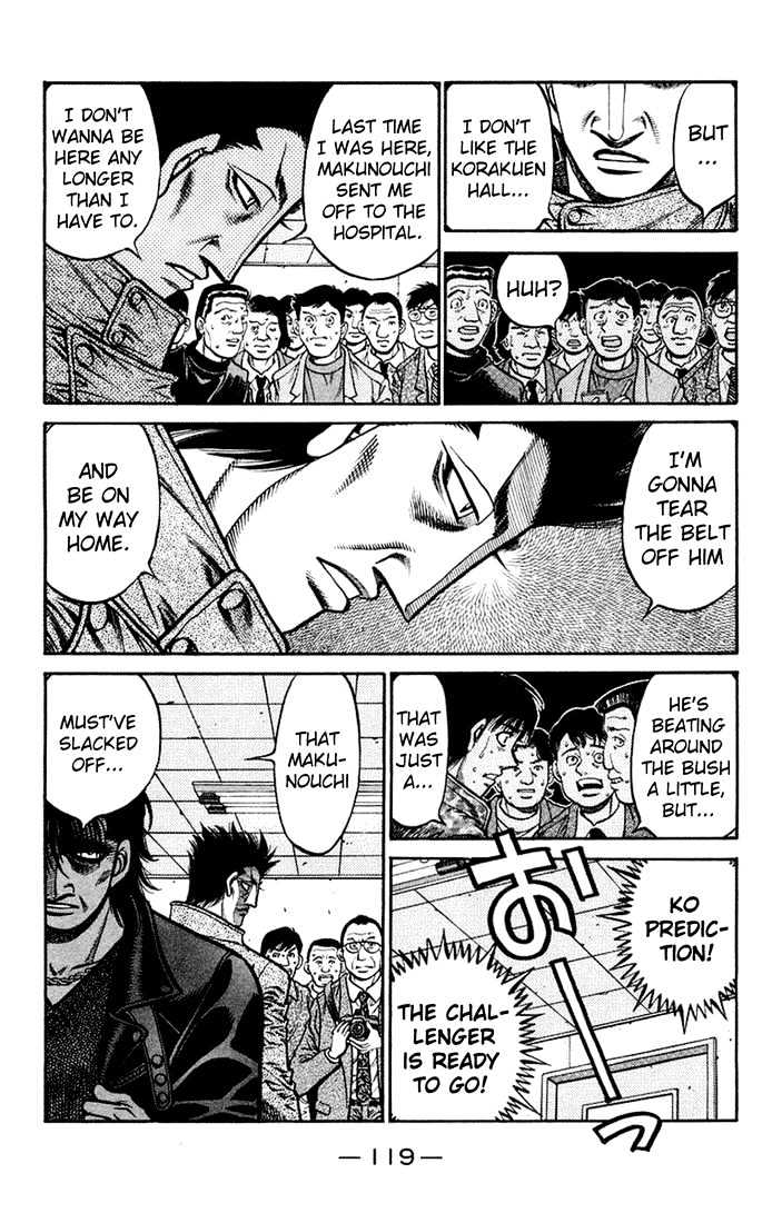 Hajime no Ippo Chapter 676 page 8 - Chapter 676 : Before the storm
