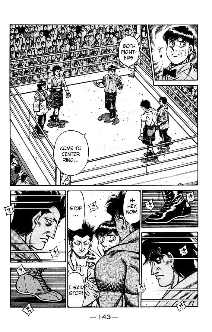 Hajime no Ippo Chapter 677 page 13 - Chapter 677 : Heavy atmosphere