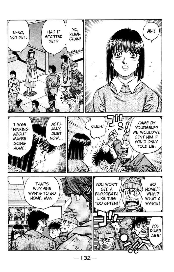 Hajime no Ippo Chapter 677 page 2 - Chapter 677 : Heavy atmosphere