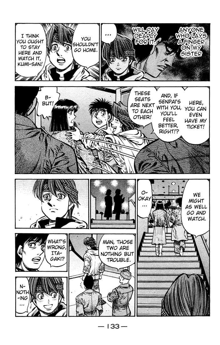 Hajime no Ippo Chapter 677 page 3 - Chapter 677 : Heavy atmosphere