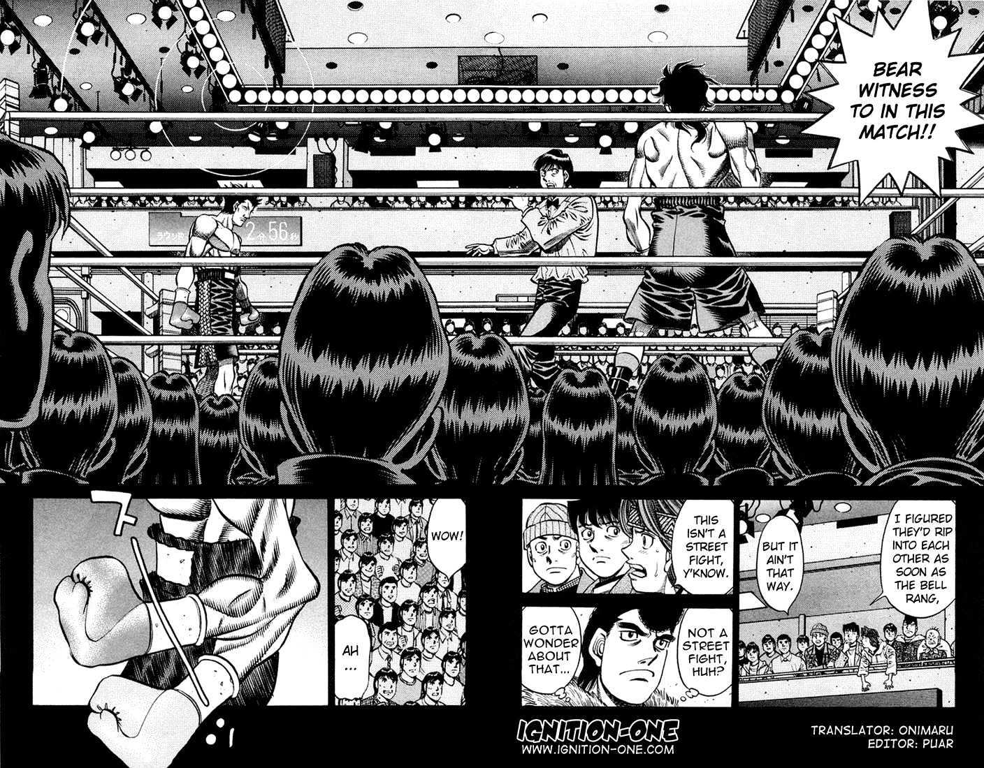 Hajime no Ippo Chapter 678 page 2 - Chapter 678 : Checking things out