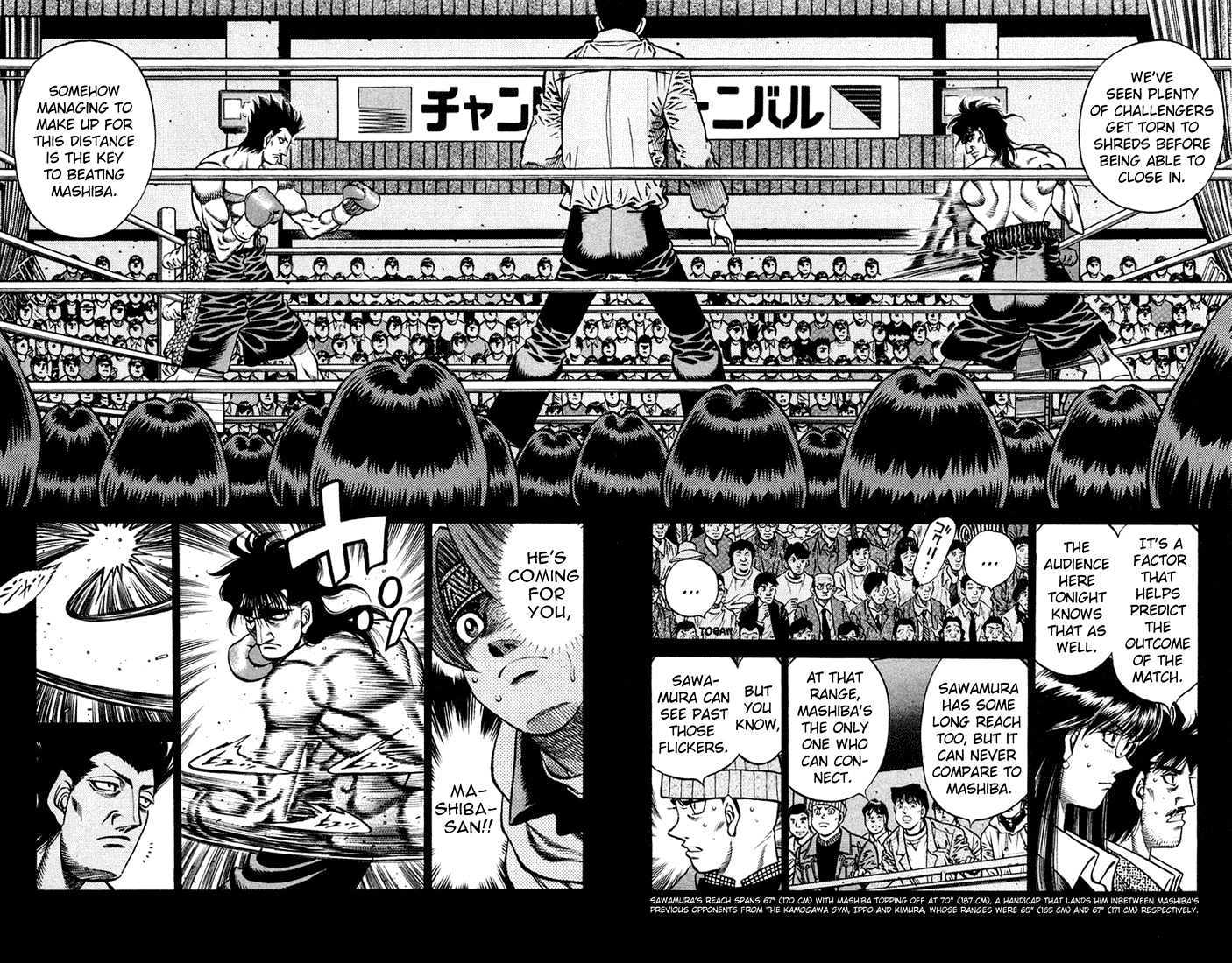 Hajime no Ippo Chapter 679 page 4 - Chapter 679 : A means to close in